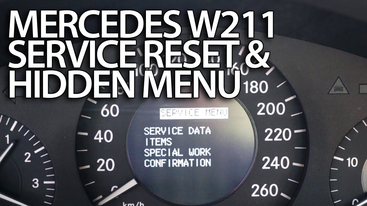 Mercedes w211 workshop manual pdf